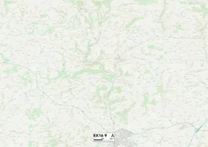 Mid Devon EX16 9 Map