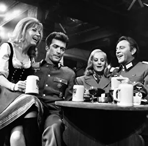 La filmación de "Where Eagles Dare" en MGN Studios en Borehamwood, Hertfordshire.