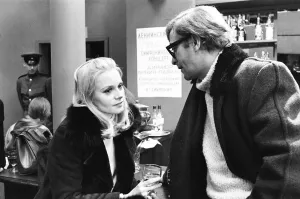 Michael Caine y Francoise Dorleac rodando Billion Dollar Brain.