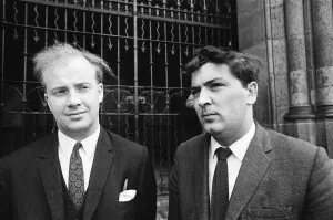 Condado De Londonderry Imprime: Iván Cooper, (izquierda) presidente y miembro fundador del Comité de Acción Ciudadana de Derry