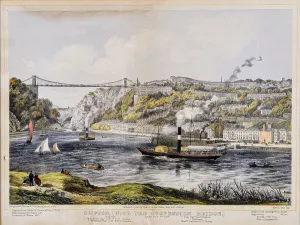 Clifton con el Puente de Suspensión.