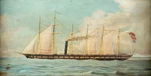 El SS Great Britain, 1845.