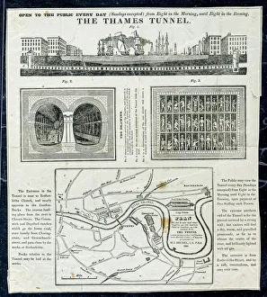 Túnel Imprime: Anuncio de Apertura del Túnel del Támesis.
