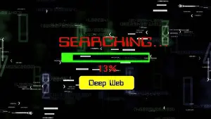 Búsqueda en barra de progreso del deep web.