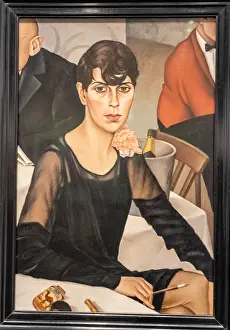 Sonja, Christian Schad, 1928, Nueva Galería Nacional, Berlín, República Federal de Alemania.