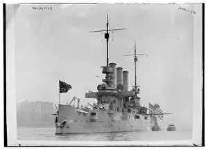La USS Rochester (CA-2), un crucero acorazado de la Armada de los Estados Unidos.