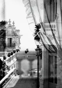 Vista de Monte Carlo desde una ventana