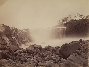 Lava Landscape Photography Imprime: Lava flow in progress