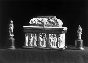 Late Gothic Period Art Imprime: Rectangular casket, by the Embriachi workshop