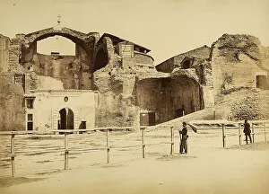 Christian Religious Structure Imprime: Ruins of an ecclesiastical complex