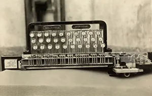 Vintage Communication Device Imprime: A teleprinter