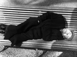 Urban Park Bench Imprime: Without title