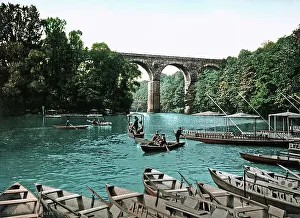 River Course Scenery Imprime: The viaduct of Gorlitz