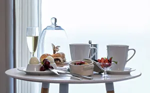 Fine Dining Table Setting Imprime: Breakfast setting