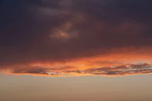 Dramatic Clouds Imprime: Dramatic cloud in the evening sky