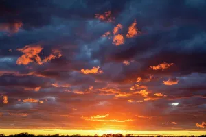 Dramatic Sunset Imprime: Sunset