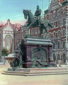 Kaiser Wilhelm I Statue Imprime: Danzig