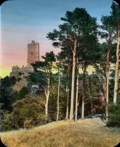 Northern Italy Castles Imprime: Der Comer See