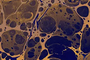 Abstract Marble Texture Imprime: Abstract creative marble pattern texture. Traditional art of Ebr