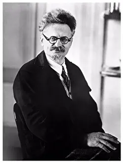 Bolshevik Revolution Imprime: Leon Trotsky (Russian)