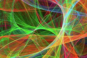 Superstring Theory Imprime: Superstrings, conceptual computer artwork