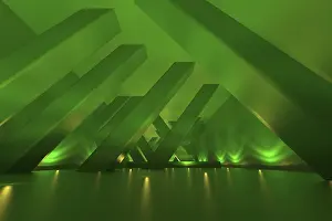 Impresiones de Representación en 3D de fondos abstractos. Ilustración en 3D de formas geométricas simples Obras De Arte Sencillas Imprime: Representación 3D de fondos abstractos.