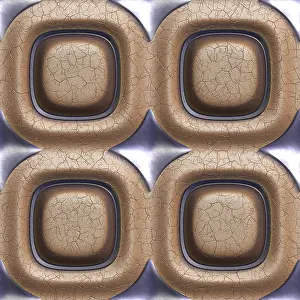 Decorative Pattern Design Imprime: 3d seamless tileable decorative background pattern