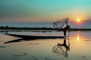 Southeast Asia Evening Atmosphere Imprime: 5877752