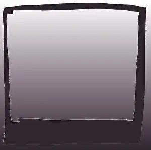 Obras De Arte Minimalistas Imprime: Arte abstracto con fondo de gradiente.