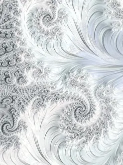Abstract Fractal Background Imprime: Abstract colourful background - computer-generated image