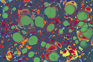 Abstract Marble Texture Imprime: Abstract creative marble pattern texture
