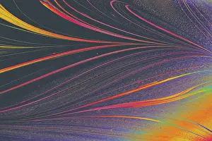 Abstract Marbling Pattern Imprime: Abstract creative marbling pattern for fabric