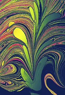 Abstract Marble Texture Imprime: Abstract creative round marble pattern texture