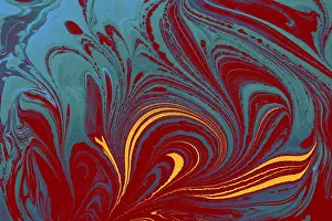 Abstract Marble Texture Imprime: Abstract creative round marble pattern texture