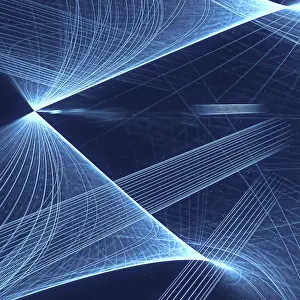 Abstract Fractal Background Imprime: Abstract geometric background - computer-generated image