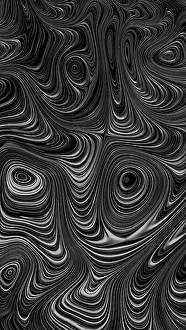 Arte Abstracto Imprime: Fondo geométrico abstracto - imagen generada por computadora.