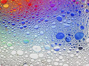 Dynamic Visual Experience Imprime: An abstract image featuring a vibrant array of colorful bubbles