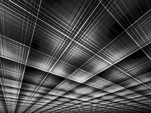 Abstract Background Imprime: Abstract perspective background - computer-generated 3d illustration