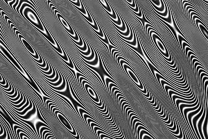 Optical Illusion Image Imprime: Abstract psychedelic background - computer-generated image