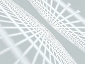 Contemporary Abstract Design Imprime: Abstract simple white tech background - computer-generated image