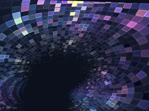 Computer Generated Image Imprime: Abstract technology background with copy space - computer-generated image
