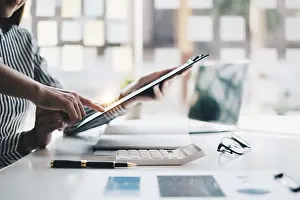 Business Data Analysis Imprime: Analytics intelligence concept