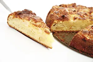 Apple Pie Slice Imprime: Apple pie, slice on a pie server