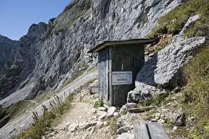 Berchtesgaden Bavaria Germany Imprime: Assembly point in front of Schellenberg Ice Cave