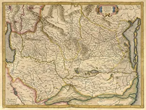 Europe Map History Imprime: Atlas, map from 1623, Veneto and Verona