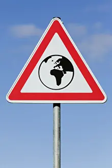 Environmental Protection Icon Imprime: Attention! globalization