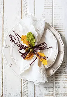 Autumn Table Setting Imprime: Autumn table setting