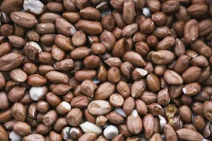 Full Format Filling Image Imprime: A Background Image Of Raw Peanuts