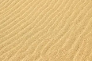 Wavy Sand Structure Imprime: Background image, wave pattern in the sand