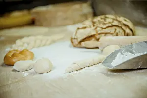 Yeast Dough Preparation Imprime: Baking bread